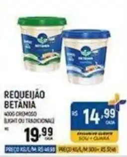 Supermercado Guará Requeijão betânia oferta