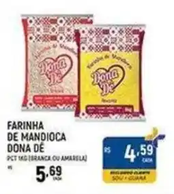 Supermercado Guará Farinha de mandioca dona dé oferta