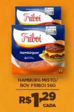 DB Supermercados Hambúrguer oferta