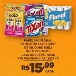 DB Supermercados Papel hig floral oferta