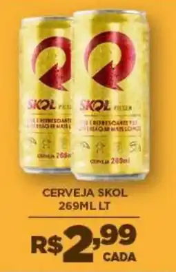 DB Supermercados Cerveja skol oferta