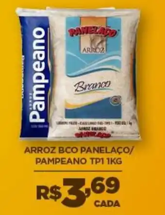 Arroz bco panelaço/ pampeano tp1