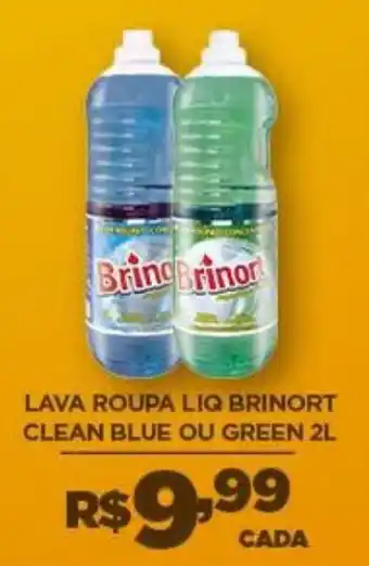 Lava roupa liq brinort clean blue ou green