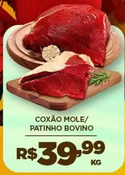 DB Supermercados Coxão mole/ patinho bovino oferta