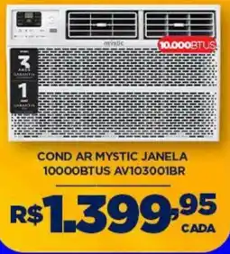 DB Supermercados Cond ar mystic janela 10000btus oferta