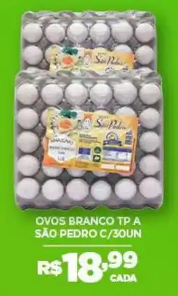 DB Supermercados ovos branco tp a são pedro oferta