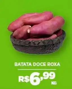 DB Supermercados batata doce roxa oferta