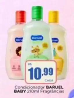Rede Mais Supermercados Condicionador baruel baby fragrâncias oferta