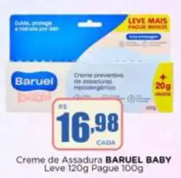 Rede Mais Supermercados Creme de Assadura BARUEL BABY oferta