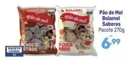 Supermercados Jau Serve Pão de mel Bolamel Sabores oferta