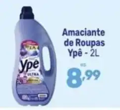 Supermercados Jau Serve Amacianete de Roupas Ypê oferta