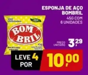 Supermercado Cubatao esponja de aço bombril oferta