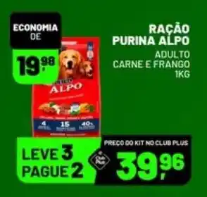 Supermercado Cubatao Ração purina alpo adulto carne e frango oferta
