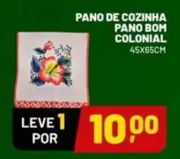 Supermercado Cubatao Pano de cozinha pano bom colonial oferta