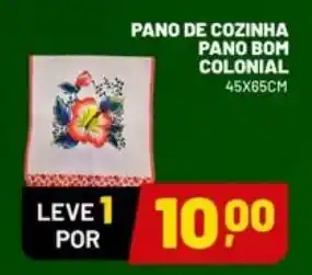 Pano de cozinha pano bom colonial