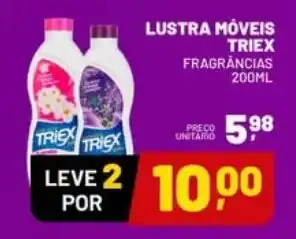 Supermercado Cubatao Lustra móveis triex fragrâncias oferta