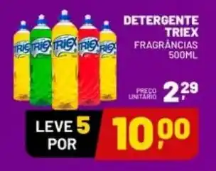 Supermercado Cubatao Detergente triex fragrâncias oferta