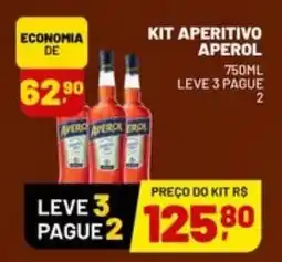 Supermercado Cubatao kit aperitivo aperol oferta
