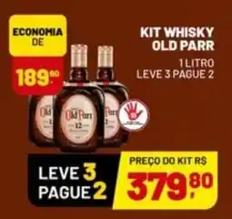 Supermercado Cubatao kit whisky old parr oferta
