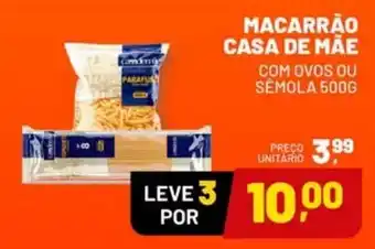 Supermercado Cubatao Macarrão casa de mãe oferta