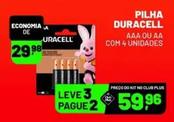 Supermercado Cubatao Pilha duracell oferta