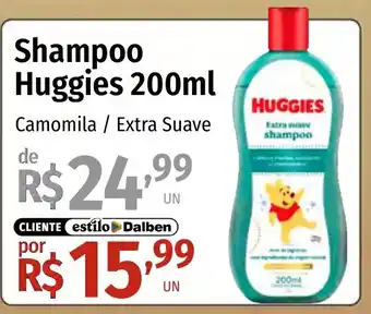 Shampoo huggies 200ml camomila / extra suave