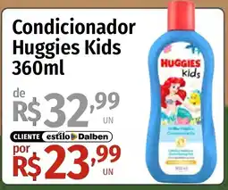 Supermercado Dalben condicionador huggies kids oferta