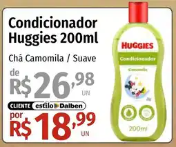 Supermercado Dalben Condicionador Huggies oferta