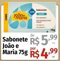 Supermercado Dalben Sabonete joão e maria oferta