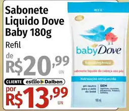 Supermercado Dalben Sabonete liquido dove baby oferta