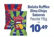 Supermercados Jau Serve Batata Ruffles Elma Chips Sabores oferta