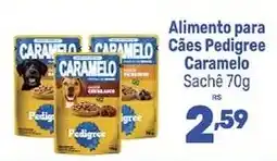 Supermercados Jau Serve Alimento para Cães Pedigree Caramelo oferta