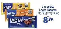 Supermercados Jau Serve Chocolate lacta sabores oferta