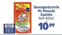 Supermercados Jau Serve Desengordurante Mr. Músculo Cozinha oferta