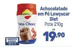 Supermercados Jau Serve Achocolatado em Pó Lowçucar Diet oferta