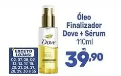 Supermercados Jau Serve óleo finalizador dove + sérum oferta
