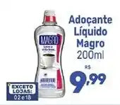 Supermercados Jau Serve Adoçante Líquido Magro oferta