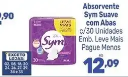 Supermercados Jau Serve Absorvente Sym Suave Com Abas oferta