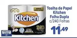 Supermercados Jau Serve Toalha de Papel Kitchen Folha Dupla oferta