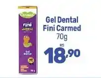 Supermercados Jau Serve Gel Dental Fini Carmed oferta
