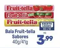 Supermercados Jau Serve Bala fruit-tella sabores oferta