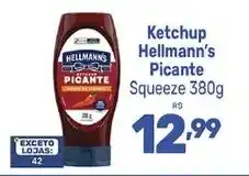 Supermercados Jau Serve Ketchup hellmann's picante oferta