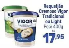 Supermercados Jau Serve Requeijão Cremoso Vigor Tradicional ou Light oferta