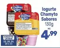 Supermercados Jau Serve Iogurte chamyto sabores oferta