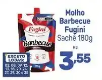 Supermercados Jau Serve Molho Barbecue Fugini oferta