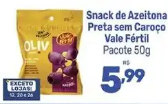 Supermercados Jau Serve Snack de Azeitona Preta sem Caroço oferta