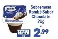 Supermercados Jau Serve Sobremesa Itambé Sabor Chocolate oferta