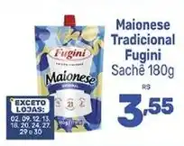 Supermercados Jau Serve Maionese tradicional fugini oferta