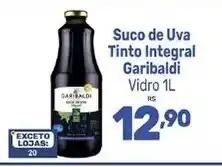 Supermercados Jau Serve Suco de Uva Tinto Integral Garibaldi oferta