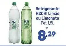 Supermercados Jau Serve Refrigerante H2O! Limão ou Limoneto oferta